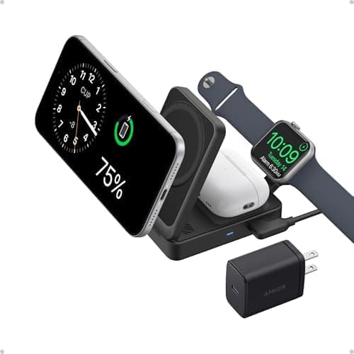 Anker MagGo 3-in-1 Foldable Charging Station (15W)