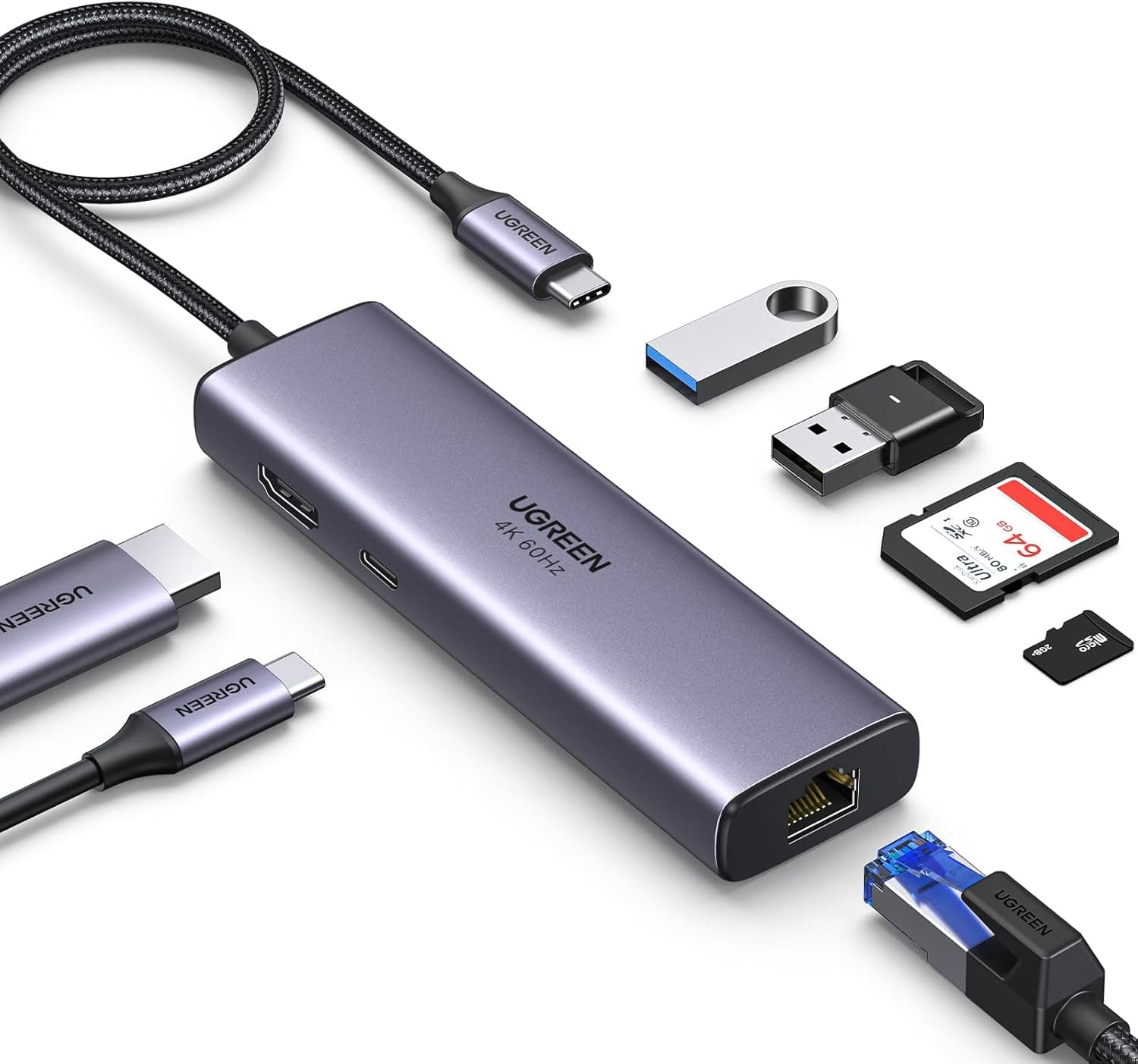 UGREEN USB-C Hub 7-in-1 - product image